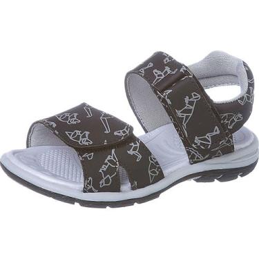 Imagem de Papete Sandália Infantil Masculino Menino 3885-003 - Redmax, Preto, Me