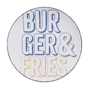 Imagem de Prato Raso Tramontina Texas em Porcelana Decorada 25 cm