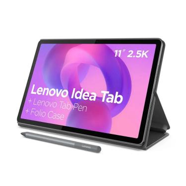 Imagem de Tablet Lenovo Idea Tab - Tela 11 2.5K - 128GB - 8GB - Câmera 8MP - Caneta e Capa - Cinza - TB336FU