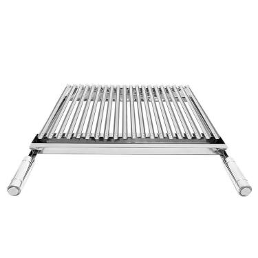 Imagem de Grelha Argentina Parrila Inox 430 50x60 Prata 50x60