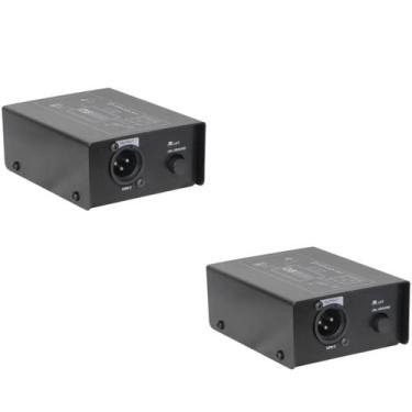 Imagem de KIT 2 Direct Box Passivo Hayonik DB300 Cor:Preto, Preto