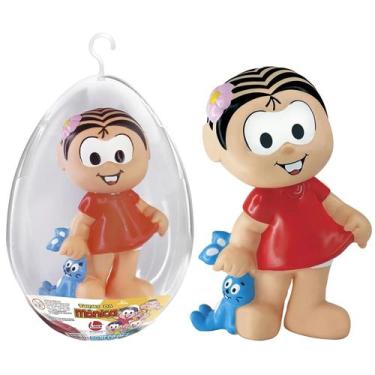 Imagem de Boneco Turma Da Mônica No Ovo De Páscoa Personagens Clássicos Magali C