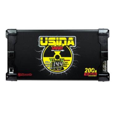 Imagem de Fonte Automotiva usina spark 200a 12v Monovolt smart Som Automotivo