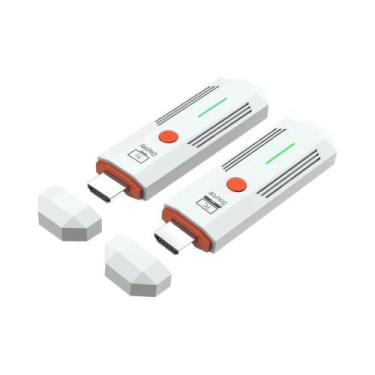 Imagem de Kit Transmissor E Receptor De Vídeo HDMI Sem Fio 1080P 50M Adaptador D