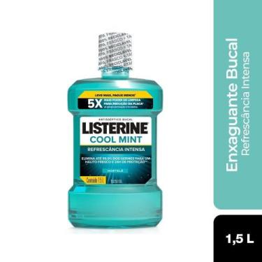 Imagem de Enxaguante Bucal Cool Mint Refrescância Intensa Listerine 1,5L