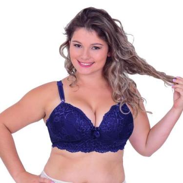 Imagem de Sutiã Vip Lingerie Bojo Alças Reforçadas, G