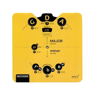 Imagem de Ferramenta de melodia Card Circle of Fifths para músicos | Ajuda de teoria musical multifuncional com guia de download de eBook claro | Aprenda acordes, progressões, composições