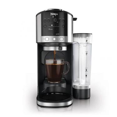 Imagem de Cafeteira Ninja DualBrew Inox 12 xícaras Café em Pó e Cápsulas 4 Estilos de Preparo Cold Brew GP161 110V
