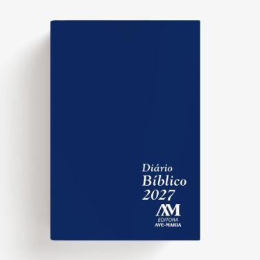Imagem de Diário Bíblico PVC Azul - 2027 - EDITORA AVE MARIA