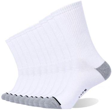 Imagem de Meias EnerWear - Pacote com 10 pares - Femininas, Algodão, Cano Curto,