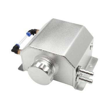 Imagem de Tanque de Expansão Universal de Alumínio para Radiador de Motor 1L/2L 