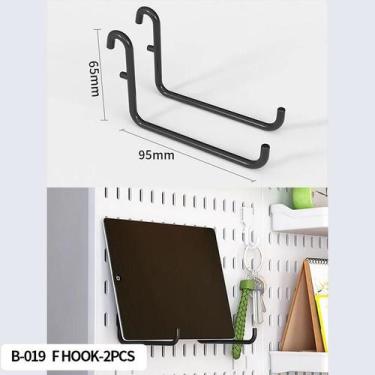 Imagem de Organizador De Mesa Decorativo Para Escritório Com Pegboard E Acessóri