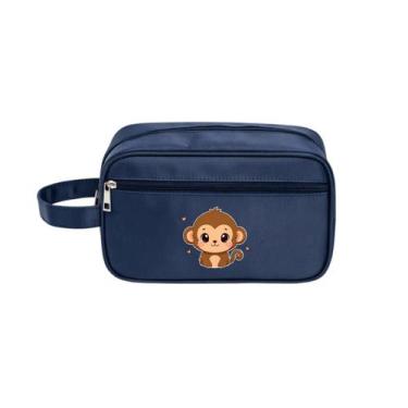 Imagem de Necessaire Bolsa de higiene Infantil Safari Menino Menina - - Mormino,