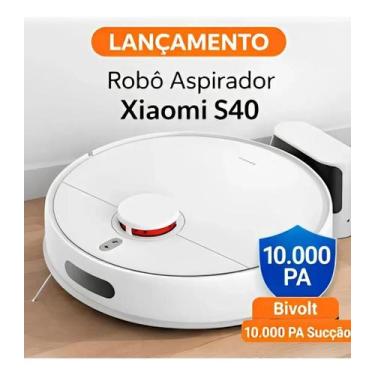 Imagem de Robô Aspirador Xiaomi Mi Xiaomi Robot Vacuum S40, Branco, Bivolt