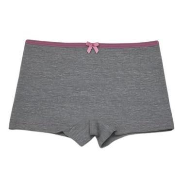 Imagem de Cueca feminina infantil - em cotton - TOP CATZ, Mesc grafite, P
