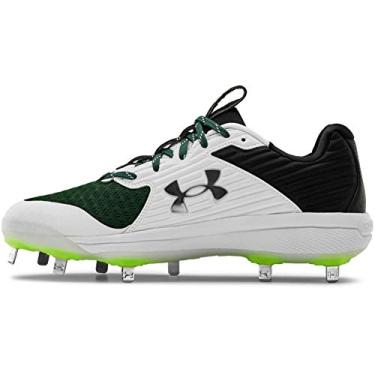 Imagem de Under Armour Tênis de beisebol masculino Yard Mt, Branco (102)/Verde floresta, 37