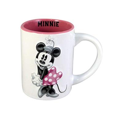 Imagem de Caneca de cerâmica Disney Minnie Mouse 3D Alívio Tonal 400 ml