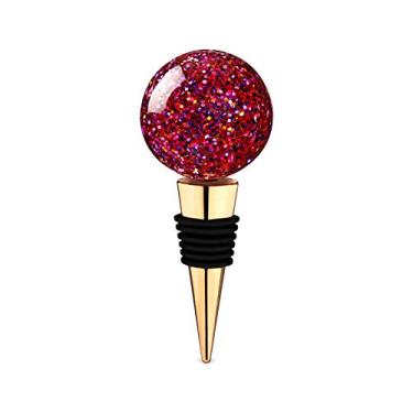 Imagem de Blush Rolhas de metal brilhantes redondos radiance, tamanho