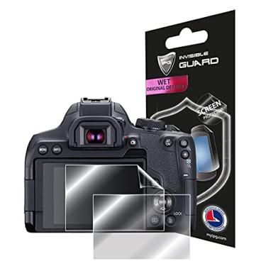 Imagem de IPG Protetor de tela invisível para câmera Canon EOS Rebel T8i (2 unidades) – Qualidade HD/auto-cura/sem bolhas para Rebel T8i