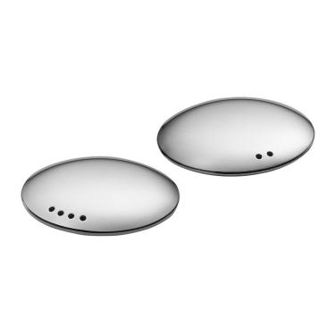 Imagem de Saleiro e Pimenteiro Murano Aço Inox 7 cm Riva