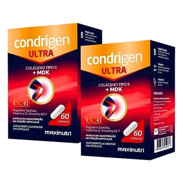 Imagem de Kit 2 Condrigen Ultra MDK UC2 Colageno Tipo 2 60 Capsulas Maxinutri