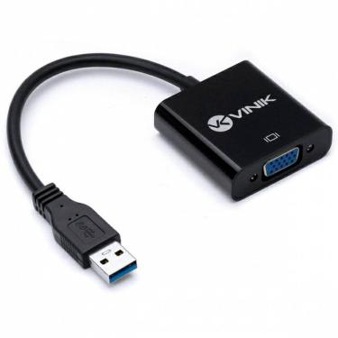 Imagem de Adaptador Conversor VGA para USB - Vinik 35701
