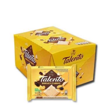 Imagem de Chocolate Talento Recheado Cereais E Passas C/12 85G Garoto