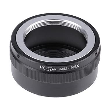 Imagem de Anel adaptador FOTGA para lente de montagem de parafuso M42 para câmera sem espelho E-Mount, compatível com Sony NEX-7 A7 A7S A7R A7II A7SII A7RII A7 Mark IV A9 A6600 A6500 A6300 A6000 A5100 FS700