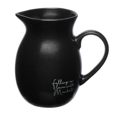 Imagem de HAUSKRAFT - Jarra Crmc Manha Pt 1L Hauskraft, Jarra De Cerâmica Manhattan Preta 1L Porcelana Hauskraft