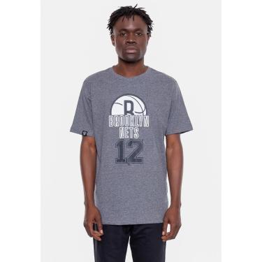 Imagem de Camiseta NBA Half Logo Brooklyn Nets Masculino-Masculino