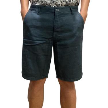 Imagem de Bermuda Nicoboco Alfaiataria Stanley 43879 Cinza Escuro-Masculino