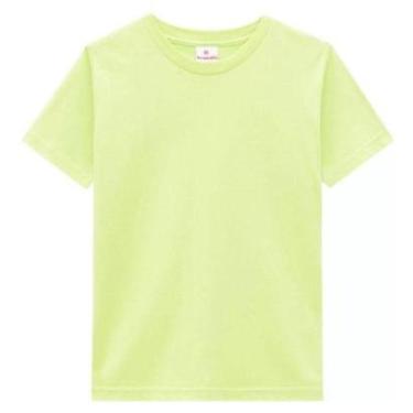 Imagem de Camiseta Básica Infantil Menino Verde Neon Brandili-Masculino
