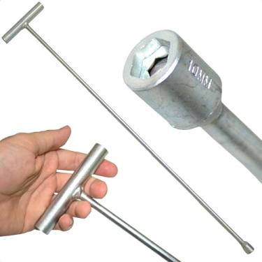 Imagem de Vittak Chave Canhão T 10mm Longa 62cm Parafuso Agitador Reforçado Compatível Com Electrolux Brastemp Consul
