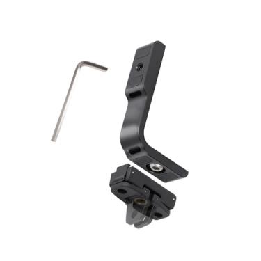 Imagem de TECKEEN Adaptador magnético + suporte vertical horizontal para Insta360 X4, com conexão de adaptador e rosca de 1/10.2 cm, acessórios de câmera de liga de alumínio para tripé, selfie, vlogging