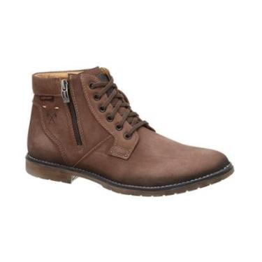 Imagem de Bota Coturno Couro Fecho Zíper Gogowear 96796-Masculino