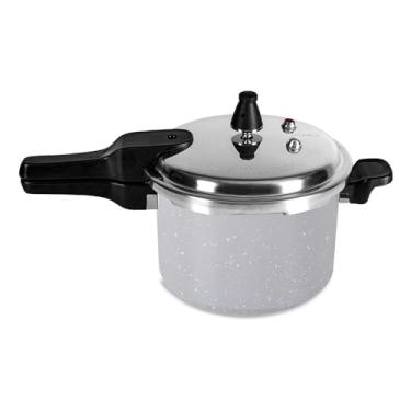 Imagem de Brinox - Panela de Pressão Ceramic Life Super com Fundo de Indução 4,2L - Cinza