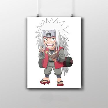 Imagem de Placa Decorativa Jiraya - Naruto Infantil Anime