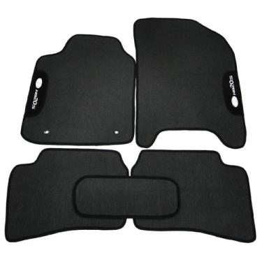 Imagem de Jogo de Tapete Automotivo Hb20s Borracha PVC - Tapecars