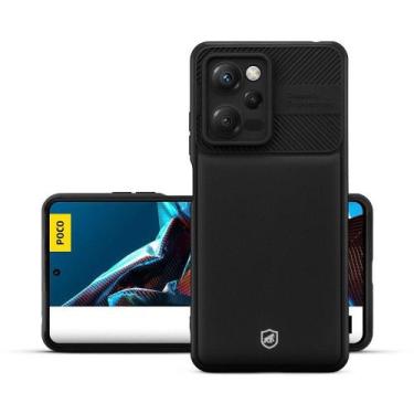Imagem de Capa case capinha para Poco X5 Pro - Symetric Preta- Gshield