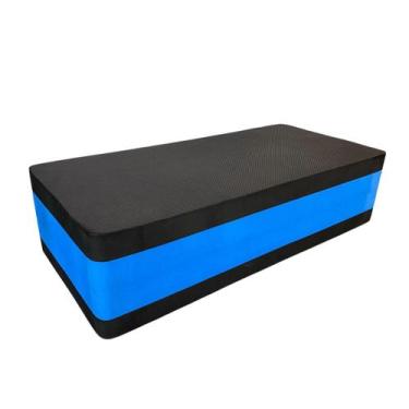 Imagem de Step Para Academia Fitness 60 X 30 X 14 Ginastica Aeróbico Cor Preto/A