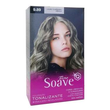 Imagem de Coloração Tonalizante Tono 9.89 Louro Claríssimo Pérola - Soave Capell