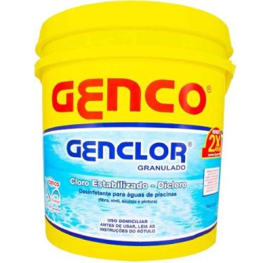 Imagem de Genclor cloro granulado estabilizado 10kg - Genco