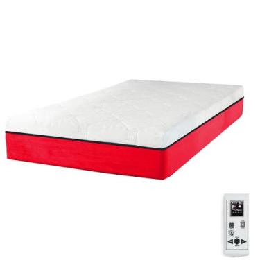 Imagem de Colchão Magnético Massageador - Eco Prince - Eco New Colchões, Vermelh