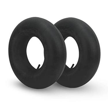 Imagem de 2 Peças 16X6.50-8.0 Tubo Interno De Pneu Com Substituição De Borracha De Haste De Válvula Reta TR13 Para Cortador De Grama,Tubos Internos De Pneu De Gramado, Kart, Trator, Carrinhos De Jardim, Carrin