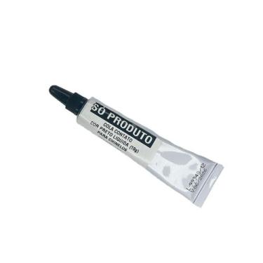 Imagem de Cola De Contato Cor Preto Liquida 19G Para Chinelos - So Produto
