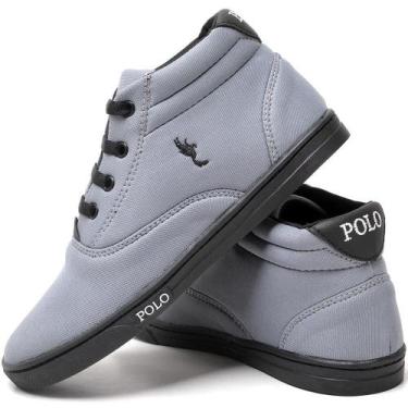 Imagem de Sapatênis Masculino Infantil Menino Cano Médio Confortável - Polo Blu,