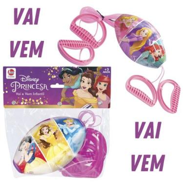 Imagem de Brinquedo Vai e Vem Infantil Princesas Disney  - LIDER