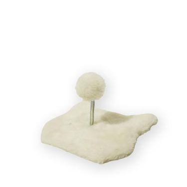 Imagem de Brinquedo Gatos Bolinha Pelúcia Mola Maluca Arranhador Para Gato Pets 