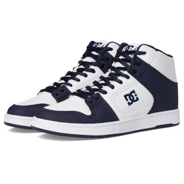 Imagem de DC Sapato de Skate Masculino Manteca 4 Hi, Branco/Azul marinho, 9.5