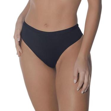 Imagem de Calça Cavada 26826 Microfibra - DeMillus, Preto, XG